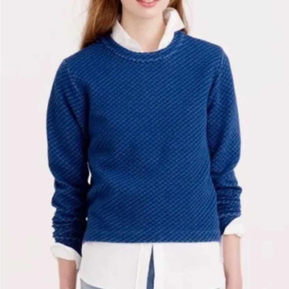 Jcrew indigo sweatshirt size XS